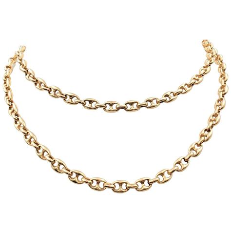 where can i buy a womans solid gold gucci chain|gucci 14k gold chain.